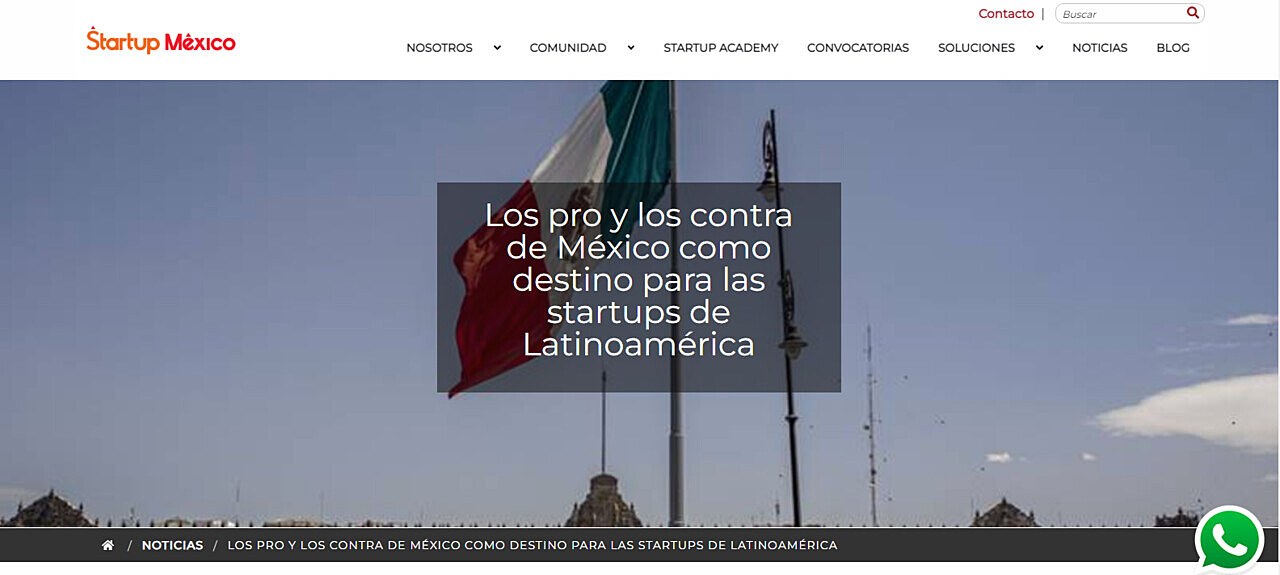 Los pro y los contra de Mxico como destino para las startups de Latinoamrica